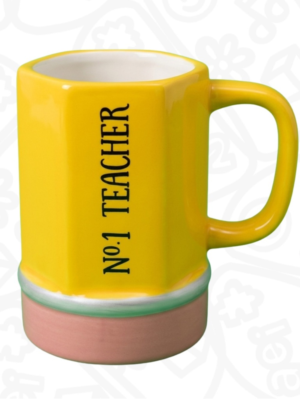 Target No.1 Teacher Pencil Mug